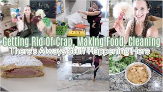 Getting Rid Of Crap, Making Food, Cleaning, Decluttering, Lunch, All The Things Let's Do It Together