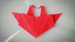 Heart With Two Cranes - Origami - Craft Tutorial