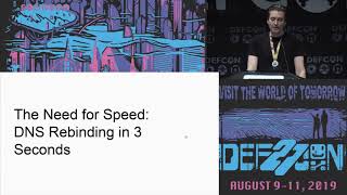 Gerald Doussot - State of DNS Rebinding Attacks & Singularity of Origin - DEF CON 27 Conference