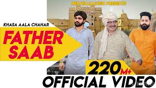 Khasa aala chahar Father saab song #HarshPal
