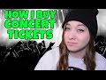 TIPS FOR BUYING CONCERT TICKETS