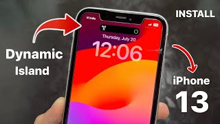 How to Enable Dynamic Island on iPhone 13 - Use Dynamic Island on any iPhone