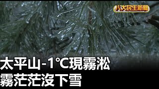 太平山-1℃現霧淞 霧茫茫沒下雪 |【民生八方事】| 2025011002 @gtvnews27