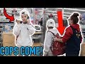 SINGING "ROCKSTAR" ON THE WALMART INTERCOM! (KICKED OUT)