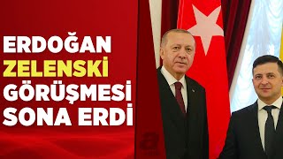 Başkan Erdoğan - Zelenski görüşmesi sona erdi | A Haber