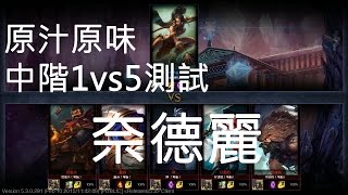 [原汁原味][中階電腦測試] 奈德麗 (豹女) 1vs5