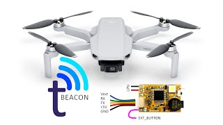 Mavic Mini и маяк Тигромух (tbeacon). Где разместить?