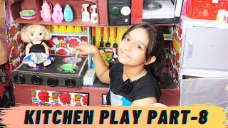 Kitchen Play Part -8| cooking game | Alice ki school routine| #Learnwithpriyanshi
