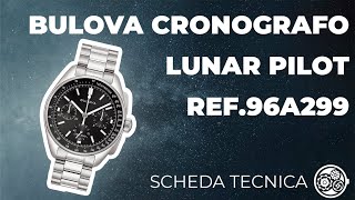 Bulova Cronografo Lunar Pilot Ref 96A299