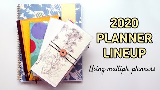 2020 Planner Lineup - Using Multiple Planners! ft. Hobonichi, Powersheets & Day Designer