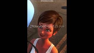 DreamWorks Couples ❤️ #dreamworks #shrek #httyd #kungfupanda #madagascar #moses #shrek5