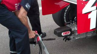 Crank Starting an IndyCar - 2010 Honda Grand Prix of St. Petersburg