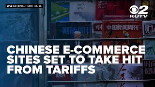 Chinese e-commerce sites set to take a hit from Trump's tariffs