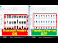 3 Ways to Turn Off / On Thumbnail Previews in Windows Explorer | Computer Trick