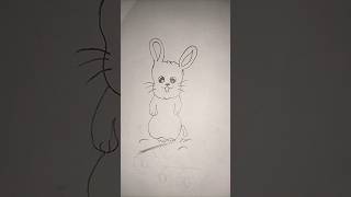 rabbit drawing banaen #trending #drawing 😃🎊