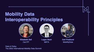 Mobility Data Interoperability Principles