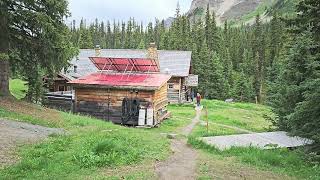 Skoki Lodge, Banff National Park, Alberta, Canada, in July 2024, Interior and Exterior Views