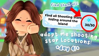 *DAY 4* ALL 30 SHOOTING STAR Locations In Adopt Me!⭐| Lunar New Year Event