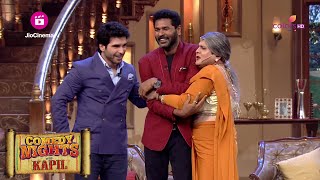 Prabhu Deva को देख दादी हो गयी कुछ ज़्यादा ही Touchy 😱 | Comedy Nights With Kapil