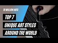 The most unique art styles in world | Unique Artists and their art forms 👨‍🎨