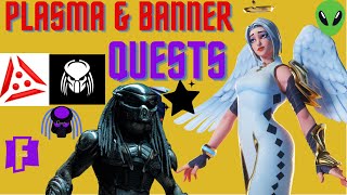 How to unlock Predator Banner + Talk with Beef Boss, Remedy and Dummy Locations  QUESTS Fortnite S5