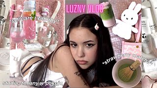 luźny vlog l matcha 🍵 | zakupy 🛍️ | studia 🎀l spędzanie czasu samemu, selfcare