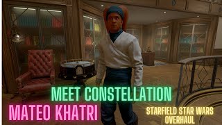 Starfield: Meet Constellation Mateo Khatri Star Wars Overhaul Xbox Series X.