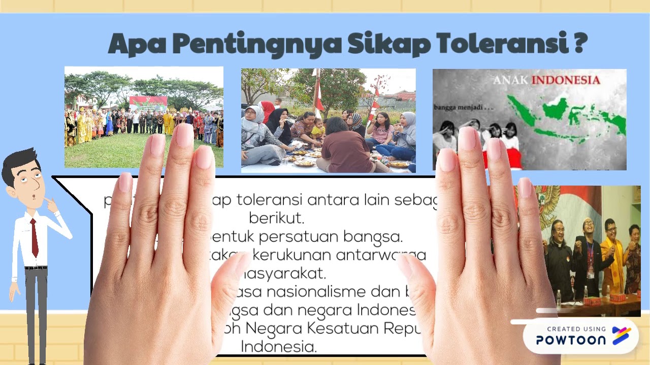 Contoh Sikap Toleransi : Pengertian Toleransi : Sebutkan Tiga Contoh ...