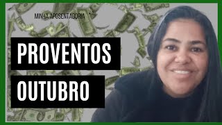 TODOS OS MEUS PROVENTOS DE OUTUBRO #proventos #fiis #rendapassiva