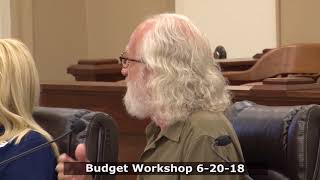 Fiscal Court Budget Meeting  6 20 18