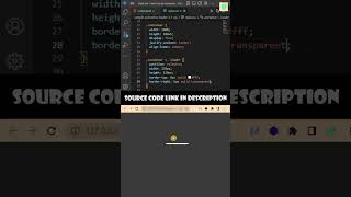 Border radius animation loader with CSS | HTML CSS Tutorial | CodeIsMine #shorts