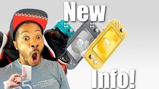 New Info Revealed For Nintendo Switch Lite