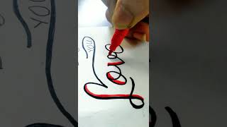calligraphy#calligraphyletters#calligraphyalphabets#,englishcaligraphy,#pointedpen calligraphy#viral
