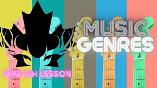 Names of Music Genres in English - ESL Vocabulary Lesson (Guess the Music Genre Mini Quiz)