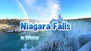 Niagara Falls in winter/冬季的尼加瓜拉大瀑布/冷死我的你家那塊大破布XD