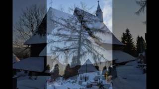 UNESCO - Drevený gotický kostol Tvrdošín- Wooden Gothic church Tvrdošín -8.1.2017 - foto