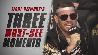 UFC 217 Pre-Fight Press Conference | Top 3 Must-See Moments
