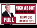 nick abbot the whole show friday 3rd january 2025