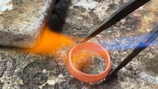 Making a Gold Ring | Jewelry Making | 24k Gold | how its made | 4K Video