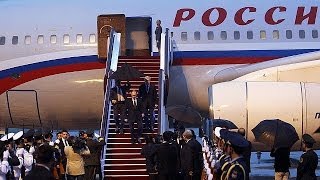 Putin arrives in China on a mutual support visit