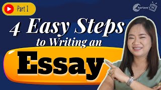 Paano Magsulat ng Essay? | Part 1 | 4 EASY STEPS IN WRITING AN ESSAY | Charlene's TV