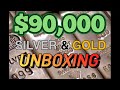 HUGE GOLD & SILVER UNBOXING!