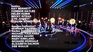 Celebrity Fifteen to One End Credits