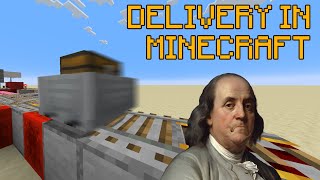 Automated Post Office In Minecraft! | Showcase and Tutorial