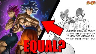Gammas are EQUAL to UI Goku & UE Vegeta CONFIRMED??? Dragon Ball Super Chapter 92 Spoilers
