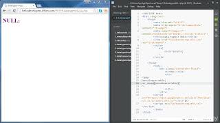 9. Data Types NULL - PHP
