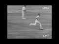 Bodyline test cricket series: 5th Test Don Bradman hit