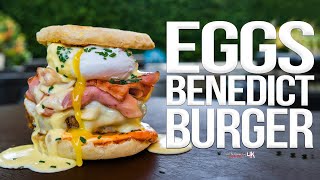 The Best (Eggs Benedict) Breakfast Burger | SAM THE COOKING GUY 4K