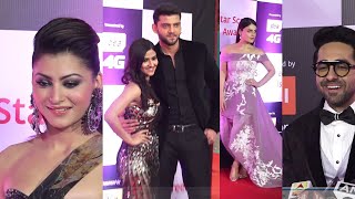 Celebs at Red Carpet of Star Screen Awards 2018