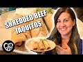 COOKING SHREDDED BEEF TAQUITOS / FLAUTAS | EASY ROLLED TACO RECIPE FOR YOUR FAMILY | COOK WITH ME